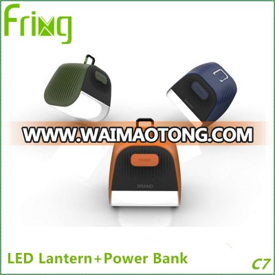 Hot Sale Cheap Price 2 in 1 led camping light with power bank for Christmas promotion